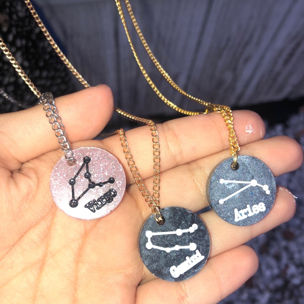 Zodiac necklaces